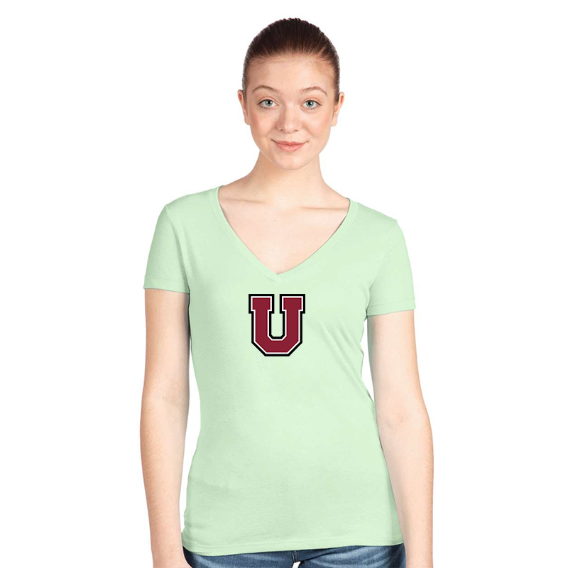 Women's Union Dutchmen  Next Level V-Neck T-Shirt